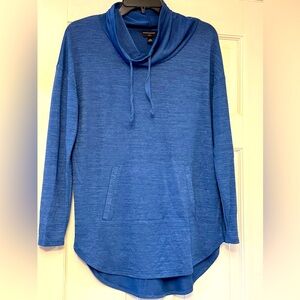 Banana Republic Blue Cowl Neck Sweater